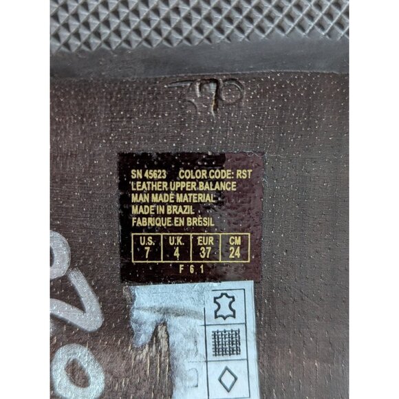 Skechers Women's Wooden Clog Golden Maple Suede Leather Slip On US 7 Brazil-lp - Picture 8 of 12